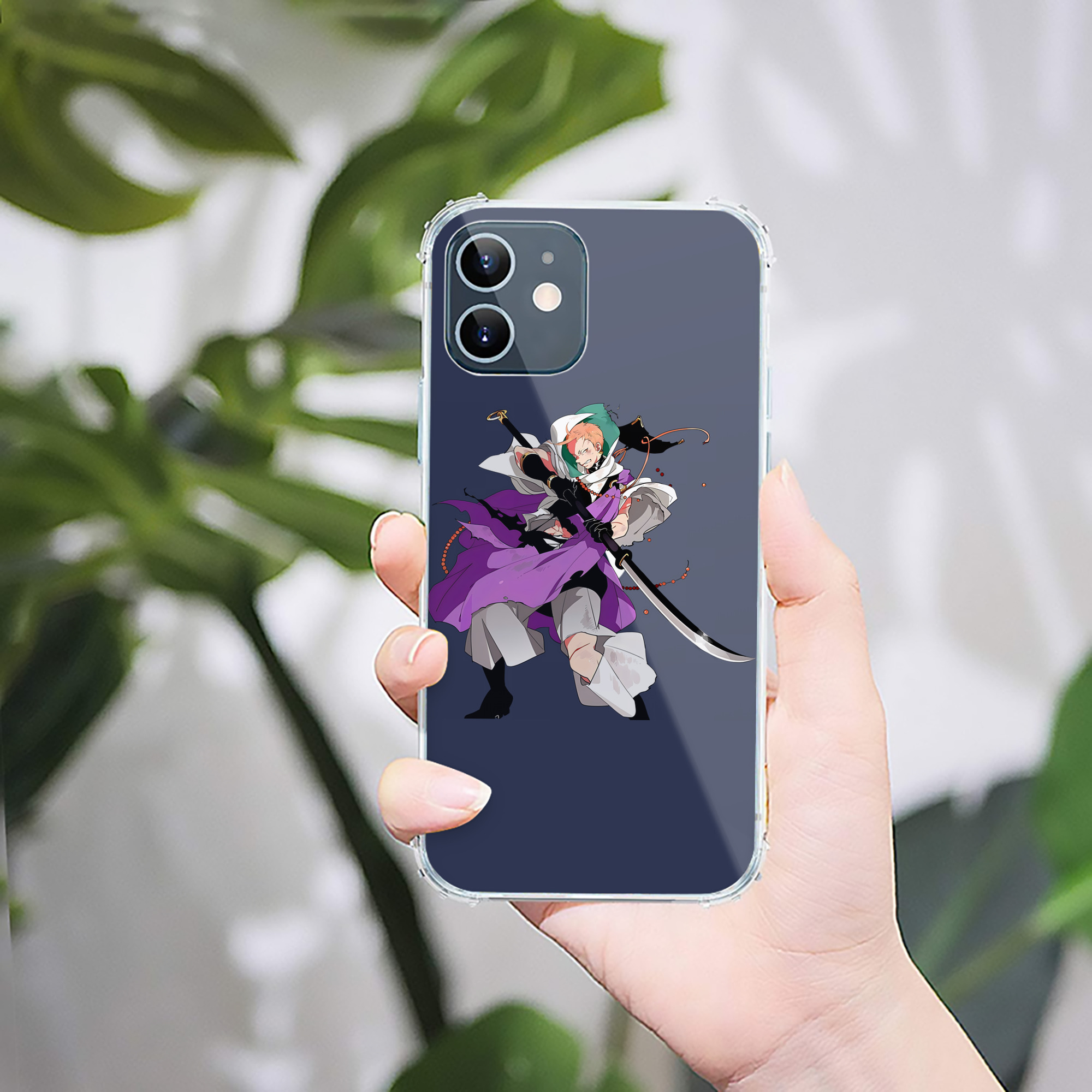（画像用） 刀剣乱舞 Touken Ranbu 【iPhone 12シリーズ対応】透明スマホケース（クリアソフトケース）